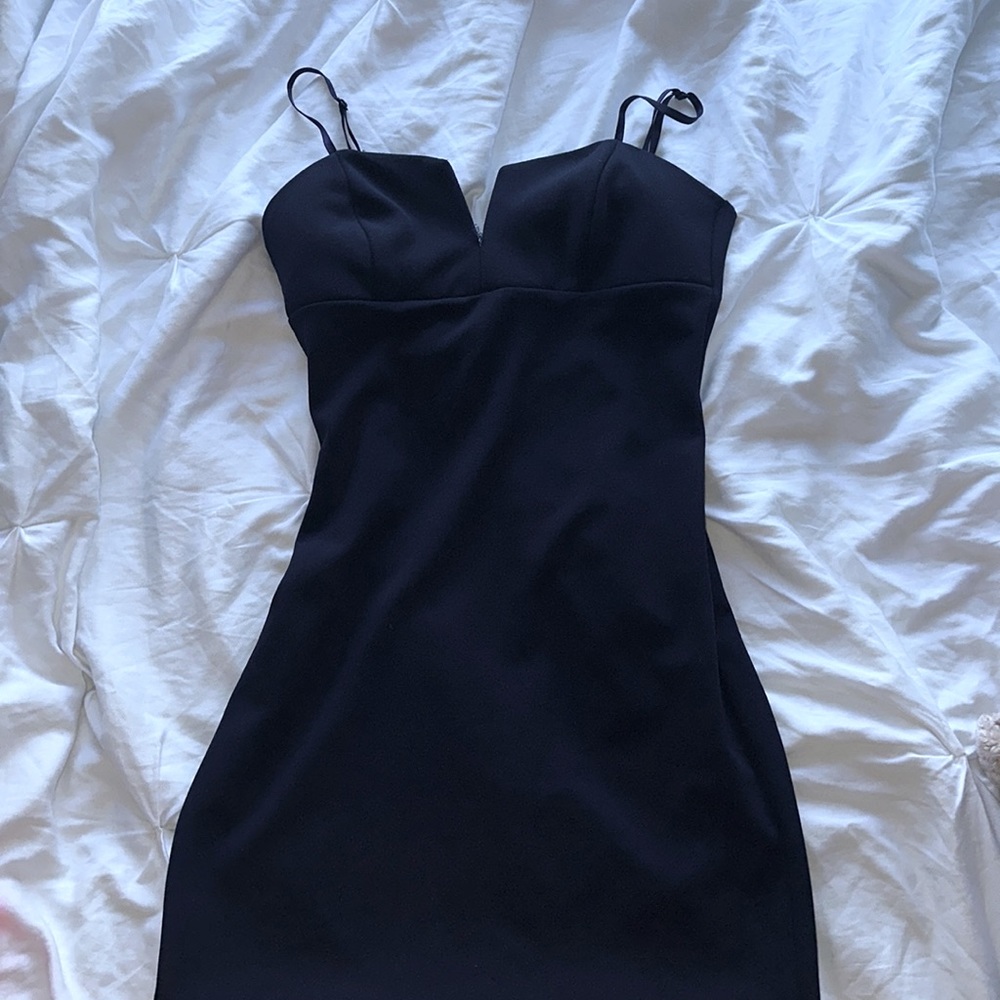 NAVY SEMI FORMAL DRESS